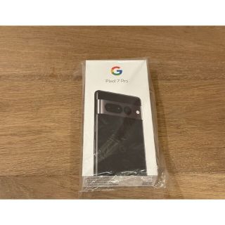 Google Pixel 7 Pro 128GB Obsidian 未開封新品
