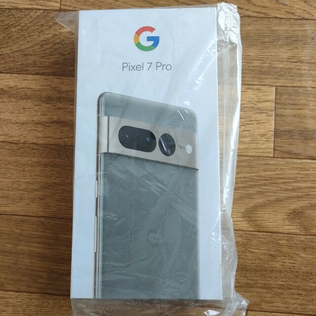 Pixel 7 Pro 128GB hazel 新品未使用品です。