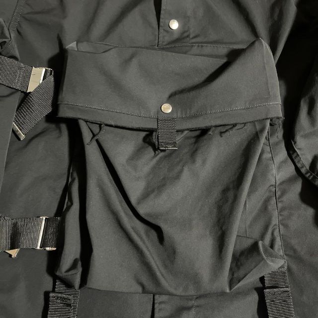 19SS ALMOSTBLACK body bag docking jacket