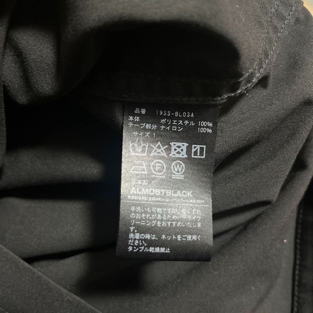 ALMOSTBLACK 19ss 3LAYER HOODED BLOUSON | www.fleettracktz.com