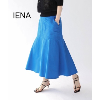 IENA - IENA マーメイドスカート 青 ブルー
