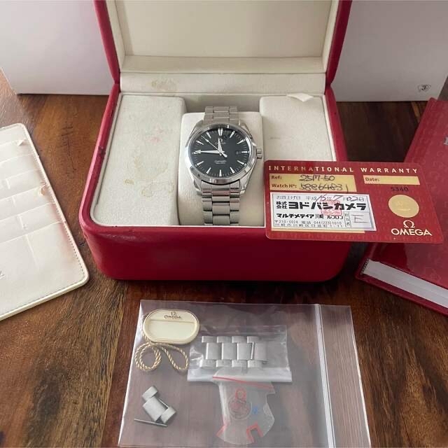 OMEGA(オメガ)のオメガ シーマスター アクアテラ OMEGA SEAMASTER メンズの時計(腕時計(アナログ))の商品写真