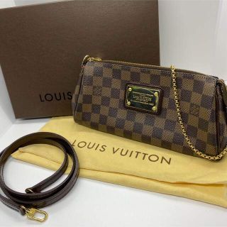 ルイヴィトン(LOUIS VUITTON)のLOUIS VUITTON  ダミエ エヴァ ショルダーバッグ(ショルダーバッグ)