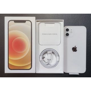 iPhone - iPhone12 64 White SIMロック解除済み