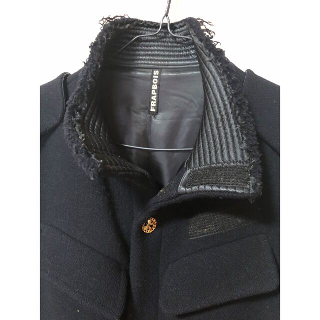 FRAPBOIS(フラボア)のフラボア　スタンドカラー　コート レディースのジャケット/アウター(チェスターコート)の商品写真