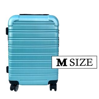 キャリーケース ミント グリーン Mサイズ 新品 軽量 8輪 TSA(スーツケース/キャリーバッグ)