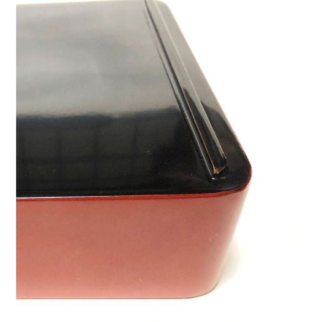 重箱 おせち 二段重 木製漆塗 朱 6.5寸 19.5cm 漆器 アウトレット② 重箱 おせち 二段重 木製漆塗 朱 6.5寸 19.5cm 漆器 アウトレット②