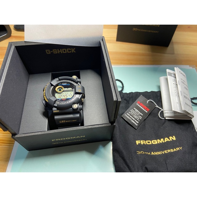 2022福袋】 G-SHOCK ゴールドチタン フロッグマン G-SHOCK GW-8230B