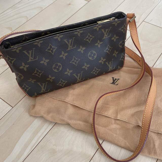 極美品☆LOUIS VUITTON トロター☆モノグラムショルダーバッグレディース