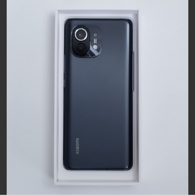 ANDROID(アンドロイド)のXiaomi 11 Snapdragon 888 10bit2K有機EL美品 スマホ/家電/カメラのスマートフォン/携帯電話(スマートフォン本体)の商品写真