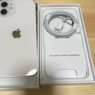 アップル iPhone12 mini 64GB ホワイト SIMフリー(スマートフォン本体)