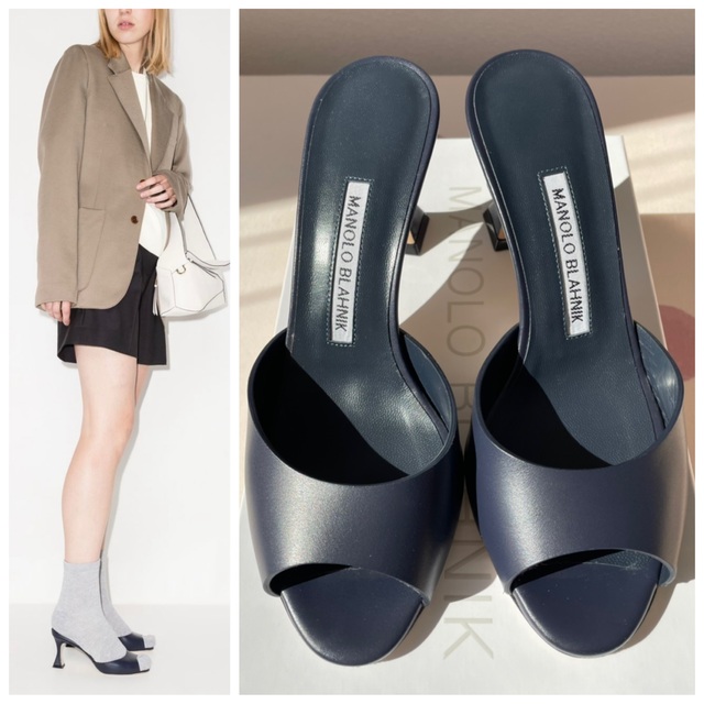 格安新品 MANOLO BLAHNIK 美品 マノロブラニク BLAHNIK MANOLO