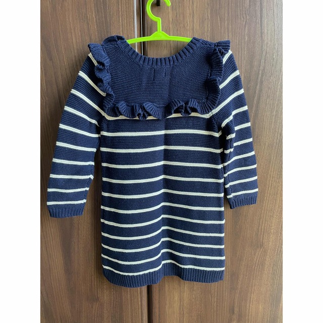 GAP(ギャップ)のGAP キッズ　ニットワンピース　女の子　100 キッズ/ベビー/マタニティのキッズ服女の子用(90cm~)(ワンピース)の商品写真