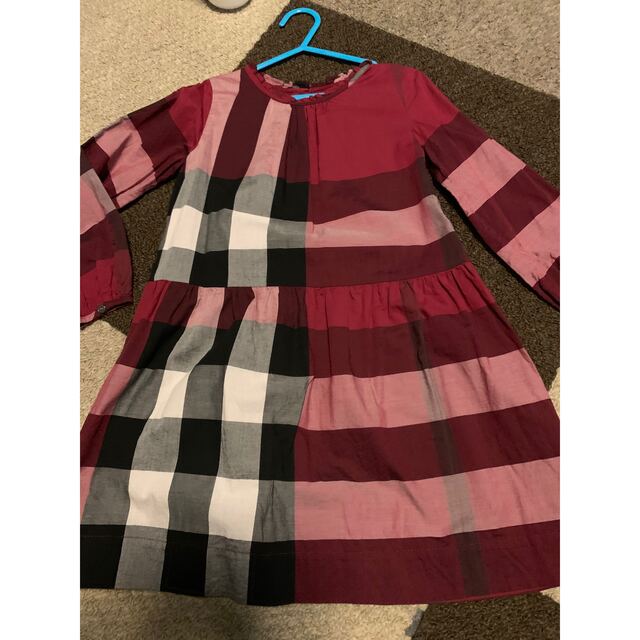 BURBERRY(バーバリー)のバーバリーチルドレン　6y 116 ワンピース キッズ/ベビー/マタニティのキッズ服女の子用(90cm~)(ワンピース)の商品写真