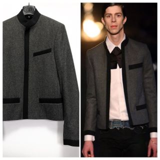 ディオールオム(DIOR HOMME)の極美品　06AW ディオールオム　カシミヤシャネル ジャケット　48 Dior(その他)