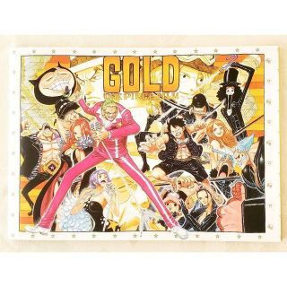 ワンピース(ONE PIECE)のワンピース「ONEPIECE FILM GOLD」映画パンフレット(アニメ)