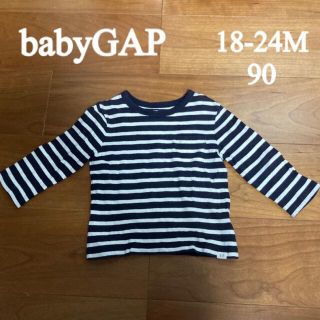 ベビーギャップ(babyGAP)のbabyGAP 90 18-24M ボーダー　トップス(Tシャツ/カットソー)