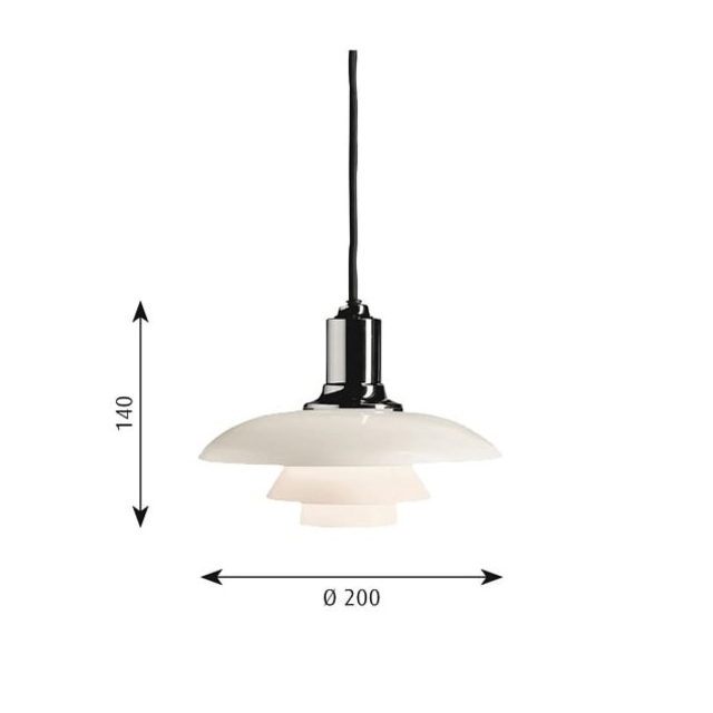PH 2/1 Pendant Louis Poulsen ルイスポールセン | suellencolombo.com.br