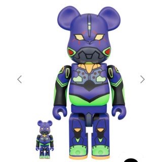 ベアブリック(BE@RBRICK)のBearbrick Evangelion Unit 01 100％ & 400％(その他)