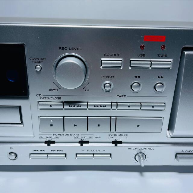 国内正規□ ☆完動・美品 TEAC USB/カセットデッキ/CDプレーヤー AD
