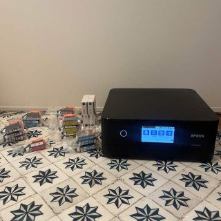 エプソン(EPSON)の年末セール！ エプソン プリンター 黒 EP-880AB インクカートリッジ付(PC周辺機器)