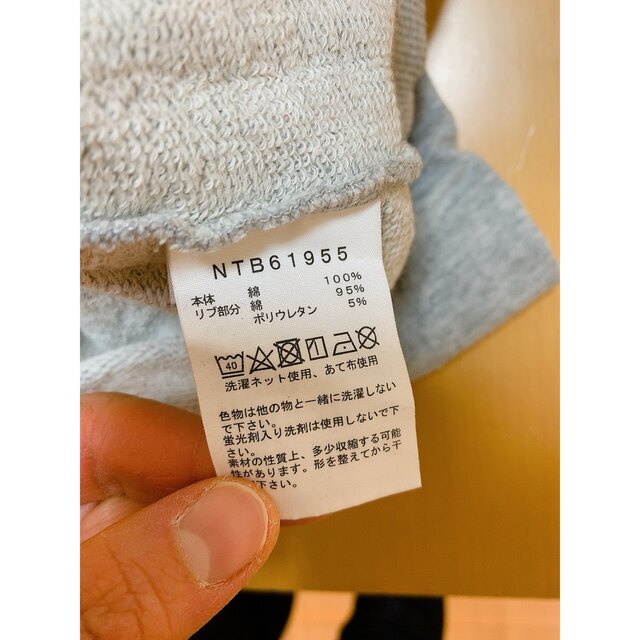 THE NORTH FACE(ザノースフェイス)のTHE NORTH FACEベビー 80 トレーナー キッズ/ベビー/マタニティのベビー服(~85cm)(トレーナー)の商品写真