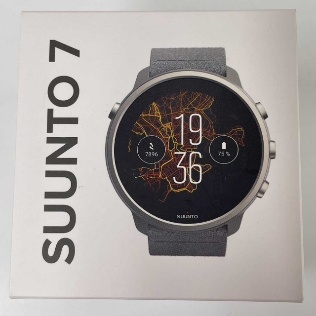 【未使用】 SUUNTO 7 STONE GRAY TITANIUM ストーングレイ チタニウム スマートウォッチ SS050567000