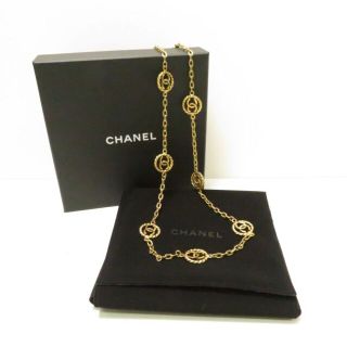 シャネル(CHANEL)のCHANEL シャネル ベルト ゴールド系 ココマーク チェーン AM3582W(ベルト)