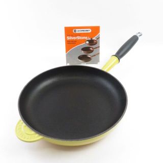 ルクルーゼ(LE CREUSET)のルクルーゼ フライパン 1点 イエロー系 24cm SC5615B1(鍋/フライパン)