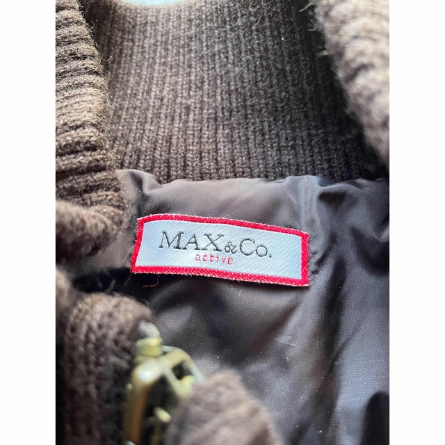 Max & Co.(マックスアンドコー)の【美品】MAX&Co マックスアンドコー リアルファーブルゾン　希少☆ レディースのジャケット/アウター(ブルゾン)の商品写真