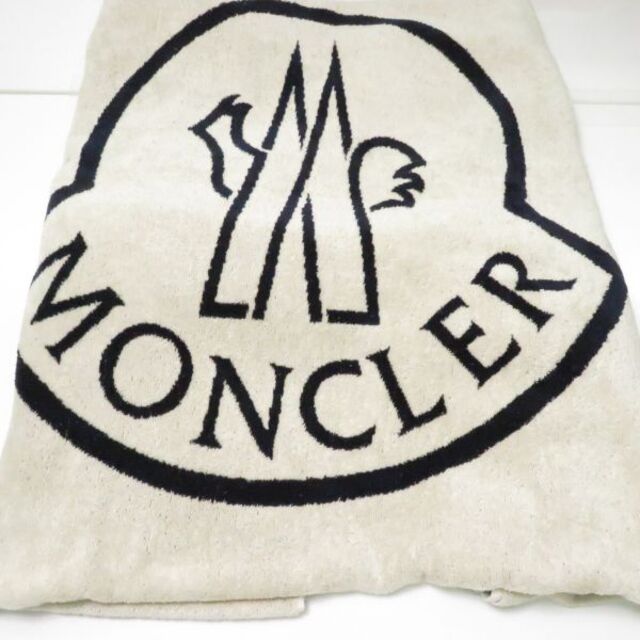 お買い得!!★ モンクレール ★ ビーチタオル MONCLER - MONCLER モンクレール ビーチタオル 綿100% バス