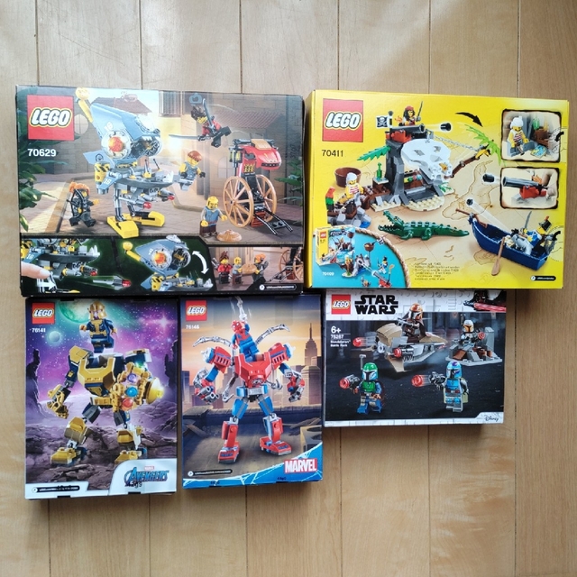 Lego(レゴ)のレゴ(LEGO)　ニンジャゴー　パイレーツ　スーパーヒーローズ　スターウォーズ キッズ/ベビー/マタニティのおもちゃ(積み木/ブロック)の商品写真