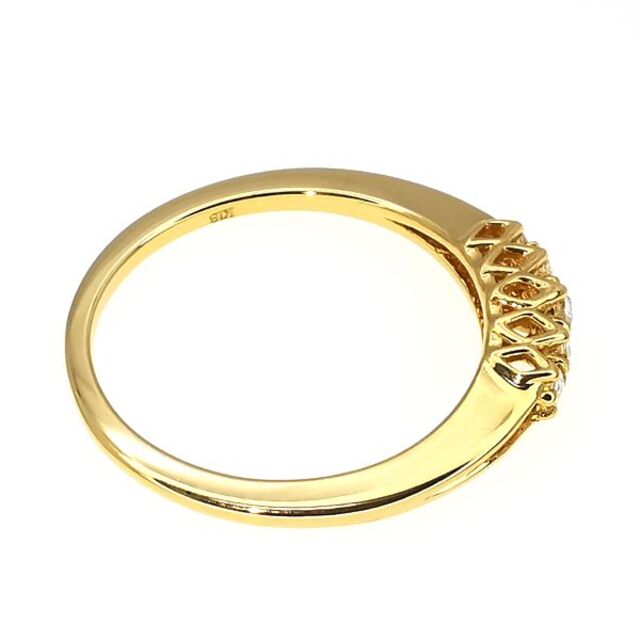 K18 ローズカット ダイヤモンド リング 0.07ct | www.jarussi.com.br