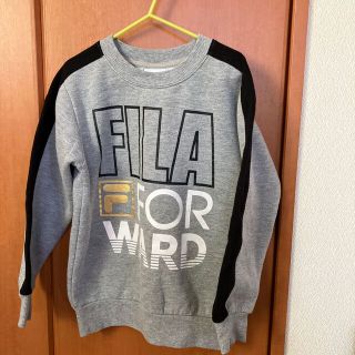 フィラ(FILA)の中古品☆130サイズFIRA裏起毛トレーナー(Tシャツ/カットソー)