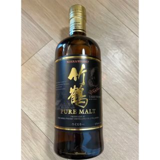 希少　新品ニッカ　Nikka 竹鶴 ピュアモルト ウイスキー 43度 700ml(ウイスキー)