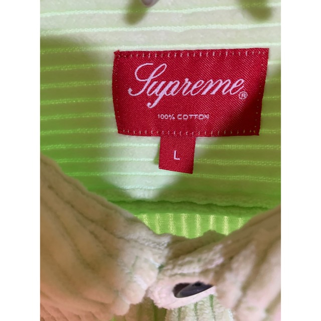 Supreme(シュプリーム)のSupreme Corduroy Shirt Pale Mint メンズのトップス(シャツ)の商品写真