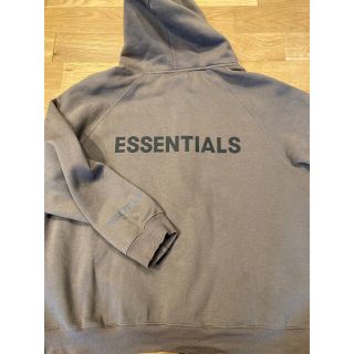 フィアオブゴッド(FEAR OF GOD)のESSENTIALSエッセンシャルズFULL-ZIP バックロゴ ジップパーカー(パーカー)