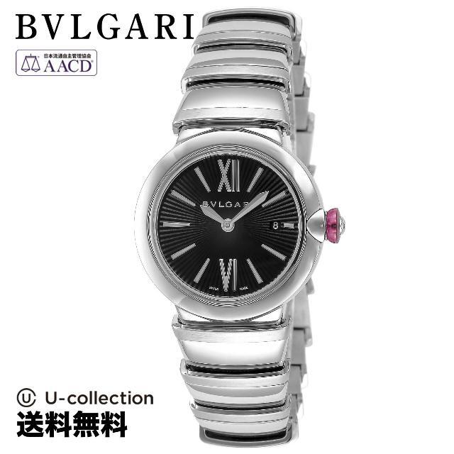世界的に BVLGARI - 2年  BV-LU28BSSD 腕時計 ルチェア ブルガリ 腕時計
