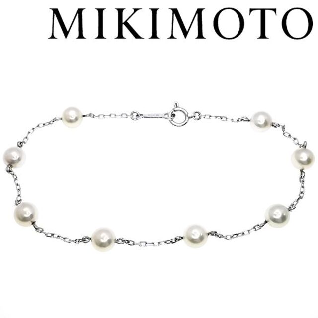 ミキモト MIKIMOTO ブレスレット K18 ゴールド