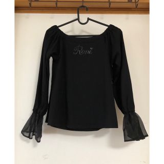 ロニィ(RONI)のRONI ロニィ 長袖トップス プルオーバー カットソー  140 150黒(Tシャツ/カットソー)