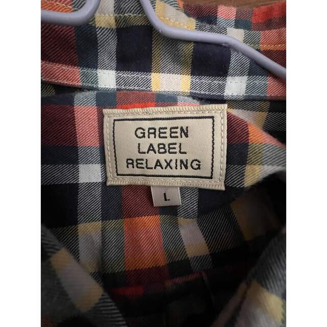 UNITED ARROWS green label relaxing(ユナイテッドアローズグリーンレーベルリラクシング)のグリーンレーベル　七分丈シャツ メンズのトップス(シャツ)の商品写真