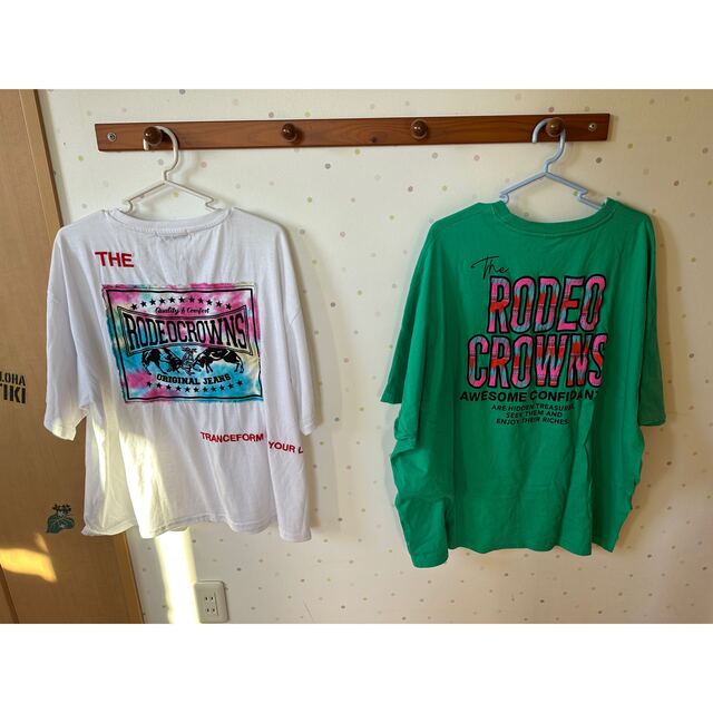 RODEO CROWNS(ロデオクラウンズ)のロデオクラウン レディースのトップス(Tシャツ(半袖/袖なし))の商品写真