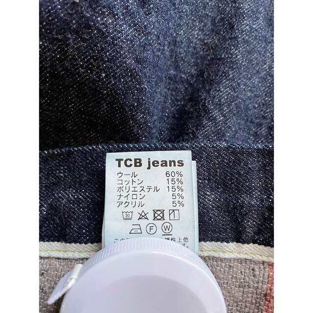 TCBジーンズ  Wool Lined Type 1 Jacket　2021AW メンズのジャケット/アウター(Gジャン/デニムジャケット)の商品写真