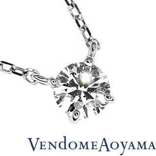 Vendome Aoyama - ヴァンドーム青山 ダイヤモンド キャトル ネックレス 0.149ct 定価11万