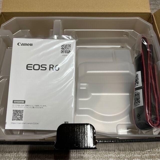 Canon(キヤノン)のCanon EOS R6 本体　5年保証 スマホ/家電/カメラのカメラ(ミラーレス一眼)の商品写真