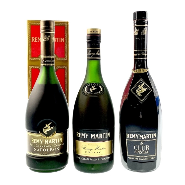 オイルペイント 3本 レミーマルタン ナポレオン ファインシャンパーニュ VSOP 旧旧 コニャック - 通販 - mastercat.com.br