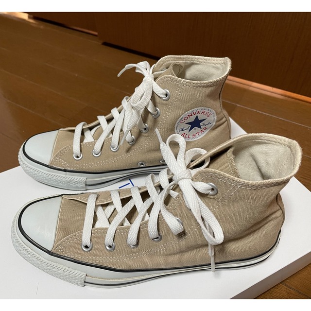 CONVERSE(コンバース)のコンバース スニーカー ベージュ24.5 レディースの靴/シューズ(スニーカー)の商品写真