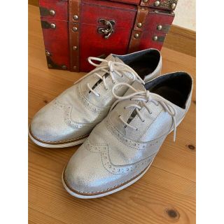 コールハーン(Cole Haan)のコールハーン　シルバー　スエード　スニーカー(スニーカー)