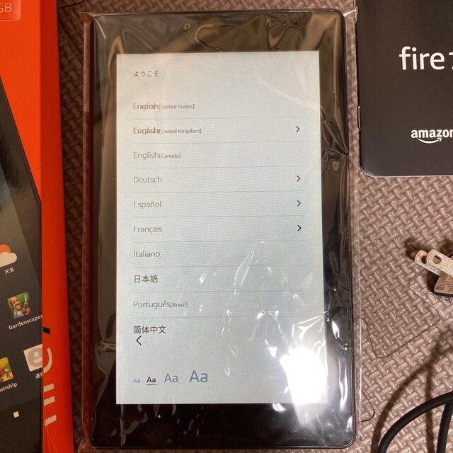 ANDROID(アンドロイド)のamazon タブレット　fire7 16GB スマホ/家電/カメラのPC/タブレット(タブレット)の商品写真