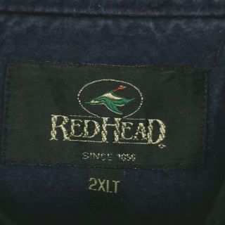 RED HEAD レッドヘッド シャモアクロスシャツ ネルシャツ ワークシャツ